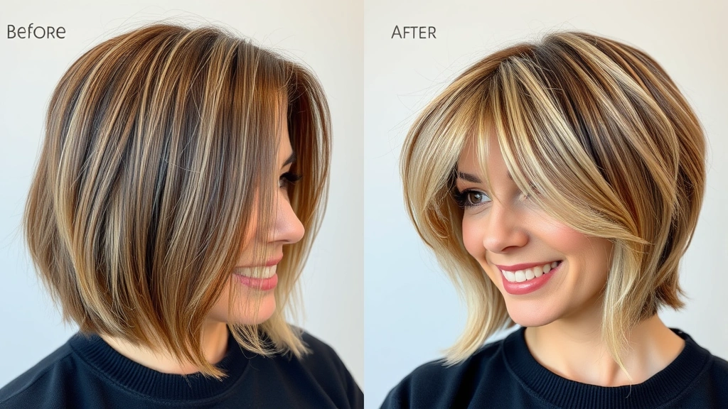 Before-and-after split image showing hair thickness transformation over time, side-by-side comparison of hair growth progress, person appearing confident with noticeably fuller, healthier hair