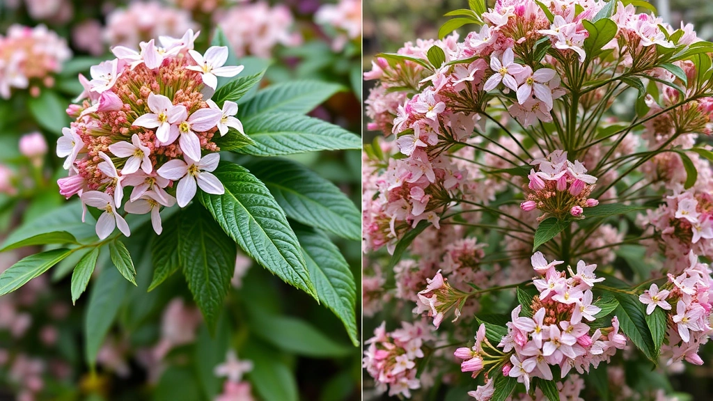 Close-up of flowering plant with abundant blooms and dense flower clusters, mature plant showing excellent branching structure and full canopy development, representing successful growth regulator application results