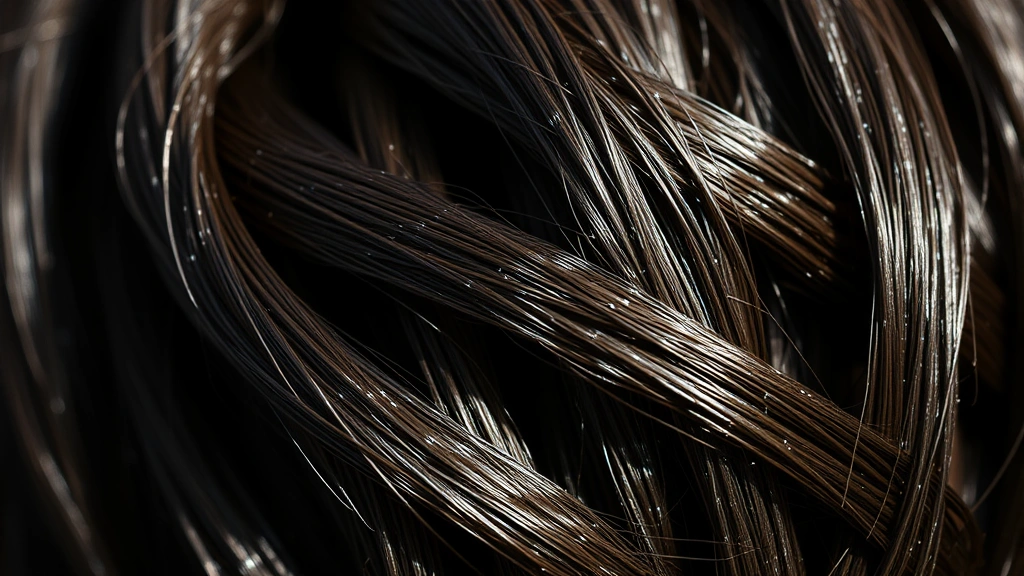 Close-up of healthy, moisturized natural hair strands with visible shine and strength, showing vibrant texture and luster against soft natural lighting